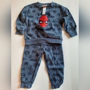 Spiderman set 12-18m